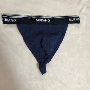 Blue Cotton Murano Thong

Size Small